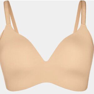 EUC Knix WingWoman Contour Bra 6+ (36E, 36F, 36G, 38DD) Warm Sand Beige